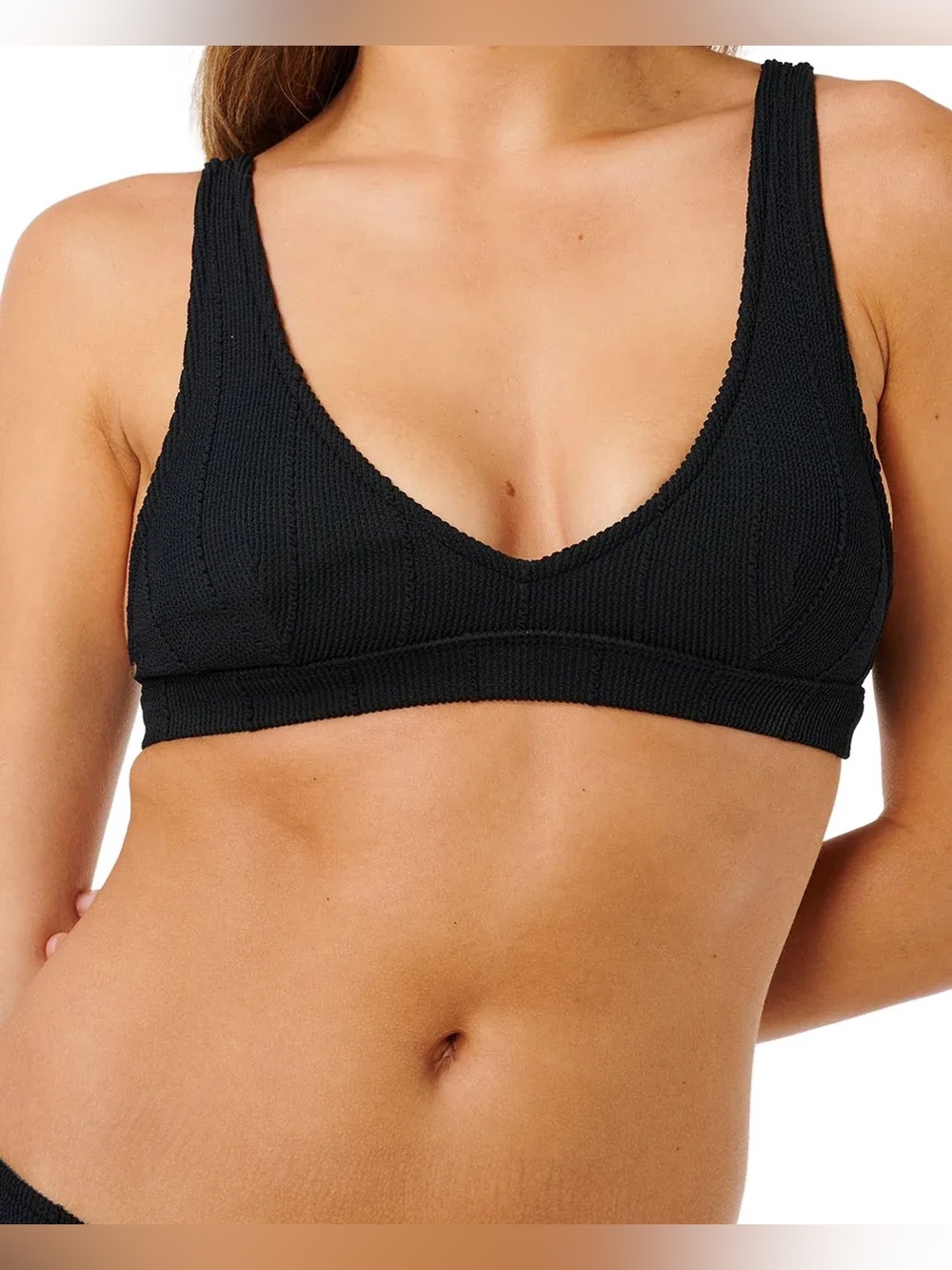 Victoria’s Secret PINK Triangle Top in Black/Size Small